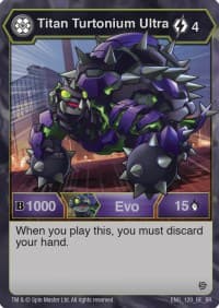 Titan Turtonium Ultra - Resurgence - Bakugan TCG card