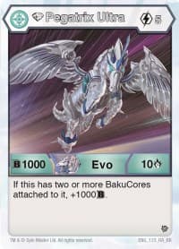 Diamond pegatrix Ultra - Resurgence - Bakugan TCG card