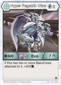 Hyper Pegatrix Ultra - Resurgence - Bakugan TCG card