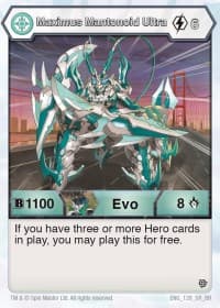 Maximus Mantonoid Ultra (144) - Resurgence - Bakugan TCG card