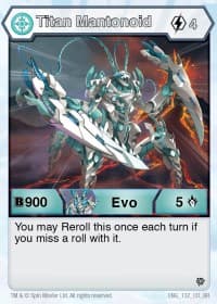 Titan Mantonoid (132) - Resurgence - Bakugan TCG card