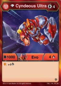 Diamond Cyndeous Ultra - Resurgence - Bakugan TCG card