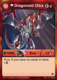 Diamond Dragonoid Ultra - Resurgence - Bakugan TCG card