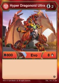 Hyper Dragonoid Ultra (138) - Resurgence - Bakugan TCG card