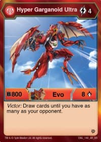 Hyper Garganoid Ultra - Resurgence - Bakugan TCG card