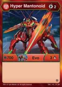 Hyper Mantonoid (142) - Resurgence - Bakugan TCG card