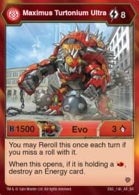 Maximus Turtonium Ultra - Resurgence - Bakugan TCG card