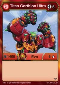 Titan Gorthion Ultra - Resurgence - Bakugan TCG card