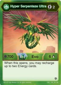 Hyper Serpenteze Ultra (156) - Resurgence - Bakugan TCG card