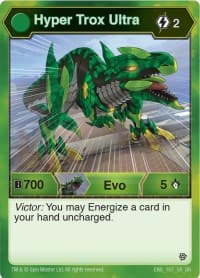 Hyper Trox Ultra (157) - Resurgence - Bakugan TCG card