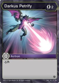 Darkus Petrify - Resurgence - Bakugan TCG card