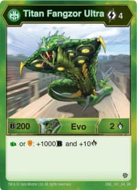 Titan Fangzor Ultra - Resurgence - Bakugan TCG card
