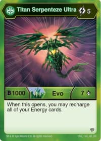 Titan Serpenteze Ultra - Resurgence - Bakugan TCG card