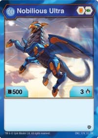 Nobilious Ultra - Resurgence - Bakugan TCG card