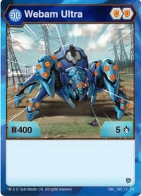 Webam Ultra - Resurgence - Bakugan TCG card