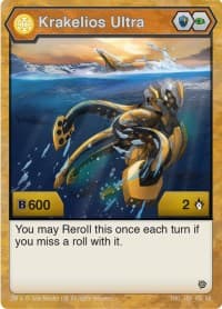 Krakelios Ultra - Resurgence - Bakugan TCG card