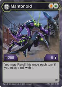 Mantonoid (202) - Resurgence - Bakugan TCG card