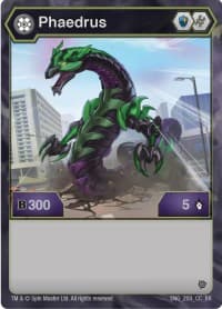Phaedrus - Resurgence - Bakugan TCG card