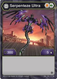 Serpenteze Ultra - Resurgence - Bakugan TCG card