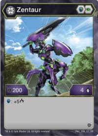 Zentaur (209) - Resurgence - Bakugan TCG card