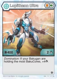 Lupitheon Ultra (212) - Resurgence - Bakugan TCG card