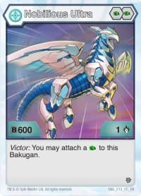 Nobilious Ultra (213) - Resurgence - Bakugan TCG card