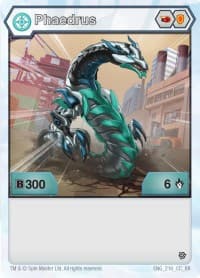 Phaedrus (216) - Resurgence - Bakugan TCG card