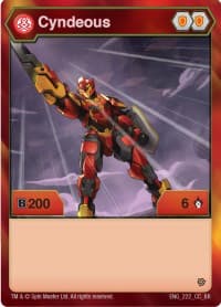 Cyndeous (222) - Resurgence - Bakugan TCG card