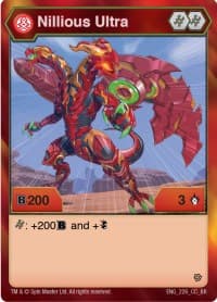 Nillious Ultra - Resurgence - Bakugan TCG card