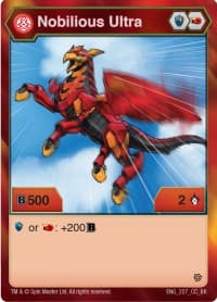 Nobilious Ultra (227) - Resurgence - Bakugan TCG card