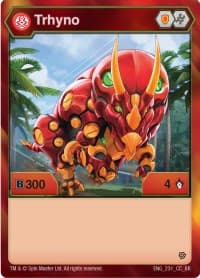 Trhyno (231) - Resurgence - Bakugan TCG card