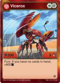 Vicerox (234) - Resurgence - Bakugan TCG card