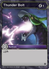 Thunder Bolt - Resurgence - Bakugan TCG card