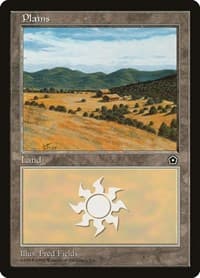 Plains (160) - Portal Second Age - Magic: The Gathering card