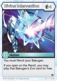 Divine Intervention - Resurgence - Bakugan TCG card
