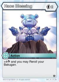 Haos Blessing - Resurgence - Bakugan TCG card