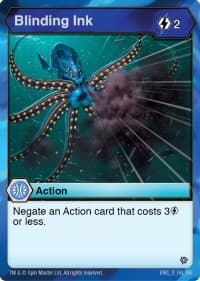 Blinding Ink - Resurgence - Bakugan TCG card