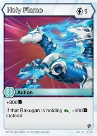 Holy Flame - Resurgence - Bakugan TCG card