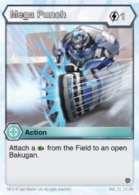 Mega Punch - Resurgence - Bakugan TCG card
