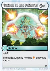 Shield of the Faithful - Resurgence - Bakugan TCG card