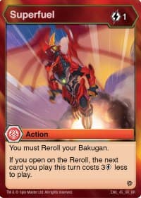 Superfuel - Resurgence - Bakugan TCG card
