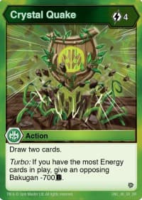 Crystal Quake - Resurgence - Bakugan TCG card