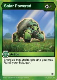 Solar Powered - Resurgence - Bakugan TCG card