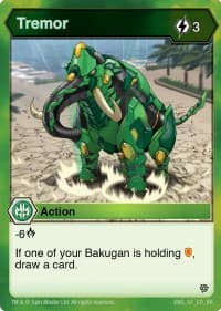 Tremor - Resurgence - Bakugan TCG card