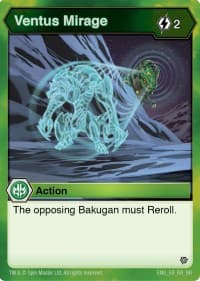 Ventus Mirage - Resurgence - Bakugan TCG card