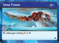Deep Freeze - Resurgence - Bakugan TCG card
