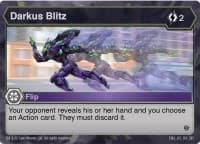Darkus Blitz - Resurgence - Bakugan TCG card