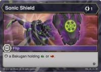 Sonic Shield - Resurgence - Bakugan TCG card