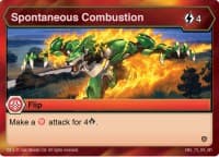 Spontaneous Combustion - Resurgence - Bakugan TCG card