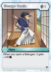 Shargo Ronin - Resurgence - Bakugan TCG card